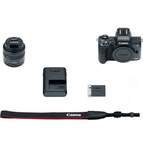 Buy Canon EOS M50 4K Mirrorless Digital Camera Online in India at