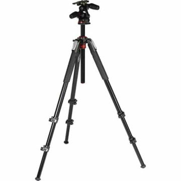 buy Manfrotto MT055XPRO3-3W Aluminum Tripod with 3-Way Pan/Tilt Head in India imastudent.com