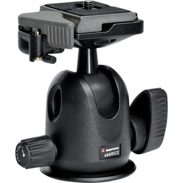 buy Manfrotto 496RC2 Compact Ball Head with 200PL-14 Quick Release Plate in India imastudent.com