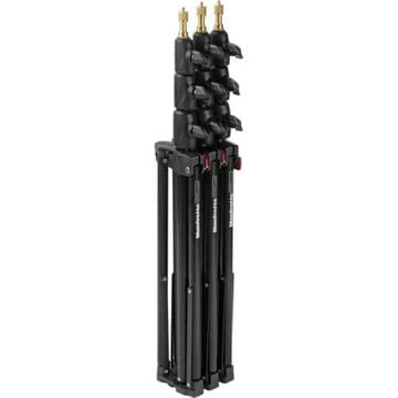 buy Manfrotto Alu Mini Compact Air-Cushioned Stand Quick Stack 3-Pack (Black, 7') in India imastudent.com