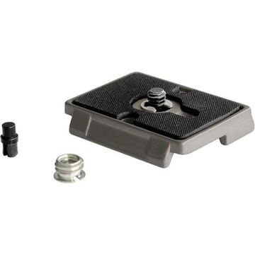 buy  Manfrotto 200PL Quick Release Plate with 1/4"-20 Screw and 3/8" Bushing Adapter in India imastudent.com
