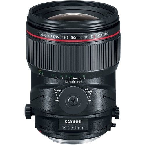 Canon TS-E 50mm Macro Tilt-Shift Lens