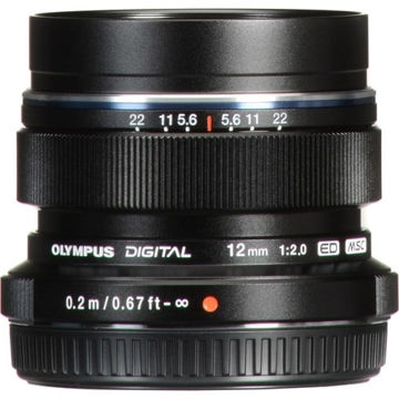 Olympus M.Zuiko Digital ED 12mm f/2 Lens in India imastudent.com