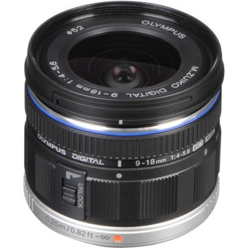 Olympus M.Zuiko Digital ED 9-18mm f/4-5.6 Lens in India imastudent.com