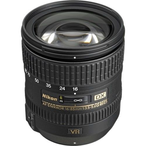 Nikon AF-S DX NIKKOR 16-85mm f/3.5-5.6G… Buy Nikon AF-S DX NIKKOR 16-85mm f/3.5-5.6G ED VR Lens Online in