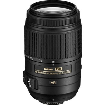 buy Nikon AF-S DX NIKKOR 55-300mm f/4.5-5.6G ED VR Lens in India imastudent.com
