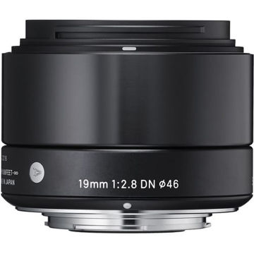 Sigma 19mm f/2.8 DN Lens for Micro Four Thirds Cameras (Black) in India imastudent.com