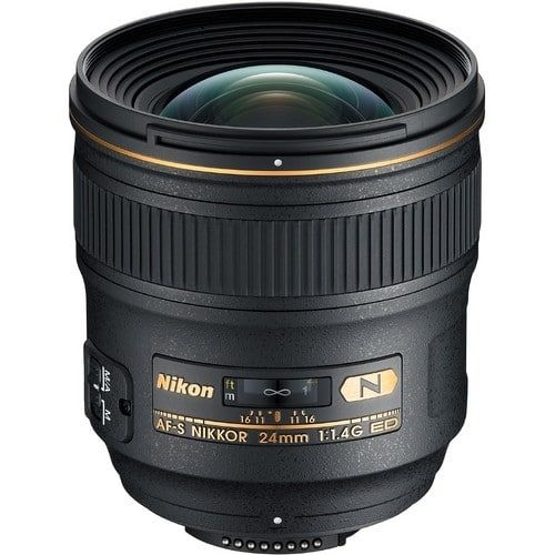 美品】Nikon NIKKOR 24mm f/1.4G ED約620g - レンズ(単焦点)