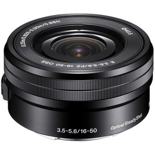 Sony E PZ 16-50mm f/3.5-5.6 OSS Lens in India at lowest Price