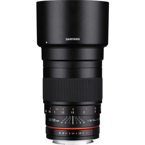 Buy Samyang 135mm f/2.0 ED UMC Lens for Nikon F Mount with AE in