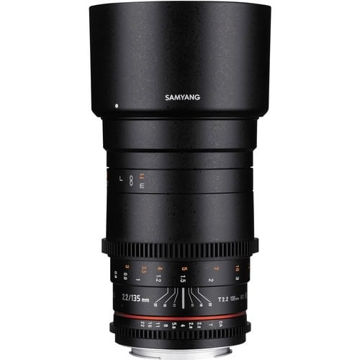 buy Samyang 135mm T2.2 VDSLR ED UMC Lens for Nikon in India imastudent.com