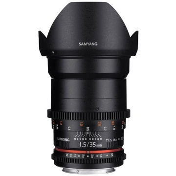 buy Samyang 35mm T1.5 VDSLR AS UMC II Lens for Nikon in India imastudent.com