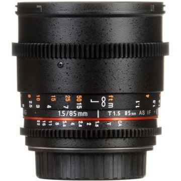 buy Samyang 85mm T1.5 VDSLR II Lens for Canon in India imastudent.com