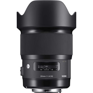 buy Sigma 20mm f/1.4 DG HSM Art Lens for Canon EF in India imastudent.com