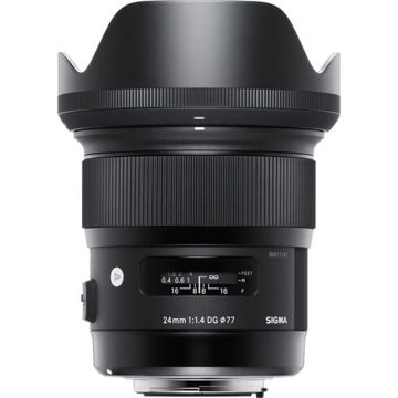 buy Sigma 24mm f/1.4 DG HSM Art Lens for Canon EF in India imastudent.com
