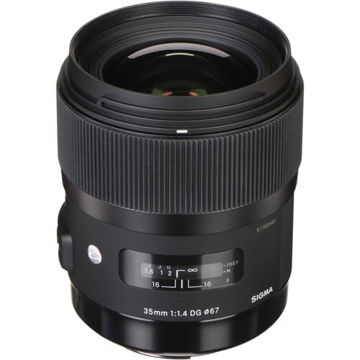 buy Sigma 35mm f/1.4 DG HSM Art Lens for Canon EF in India imastudent.com