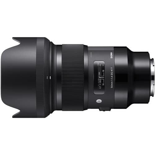 Sigma 50mm f/1.4 DG HSM Art Lens for Sony E