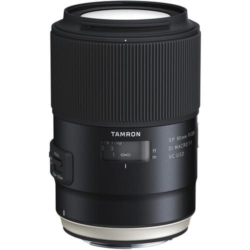 Tamron SP 90mm Di Macro 1:1 VC USD Lens for Canon EF