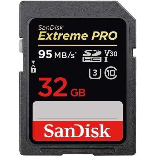 Buy SanDisk 32GB Extreme PRO UHS-I SDHC Memory Card in India at