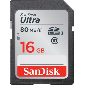 buy SanDisk 16GB Ultra UHS-I SDHC Memory Card (Class 10) in India imastudent.com