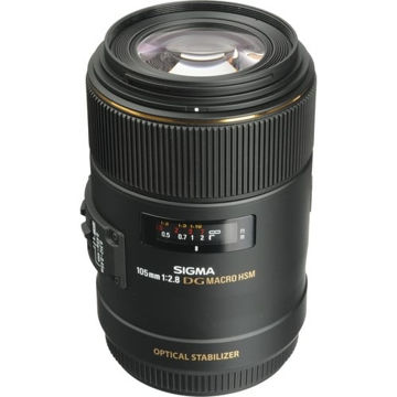 buy Sigma 105mm f/2.8 EX DG OS HSM Macro Lens for Canon EOS Cameras in India imastudent.com