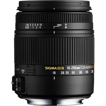 buy Sigma 18-250mm F3.5-6.3 DC Macro OS HSM for Nikon F Mount in India imastudent.com