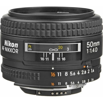 buy Nikon AF NIKKOR 50mm f/1.4D Autofocus Lens in India imastudent.com