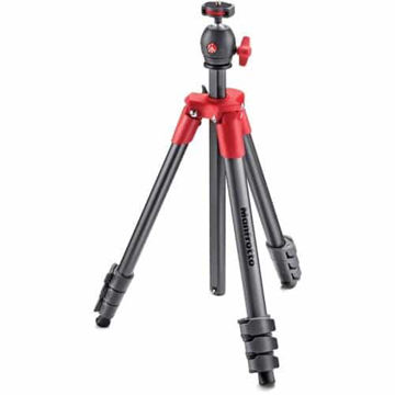 Manfrotto Compact Light Aluminum Tripod (Red) price in india features reviews specs
