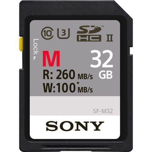 Buy Sony 32GB M Series UHS-II SDHC Memory Card (U3) Online in
