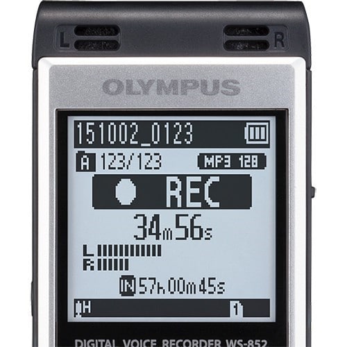 Buy Olympus WS852 Digital Voice Recorder (Silver) at Lowest Price in