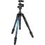 buy Manfrotto Befree Advanced Travel Aluminum Tripod with 494 Ball Head (Twist Locks, Blue) in India imastudent.com