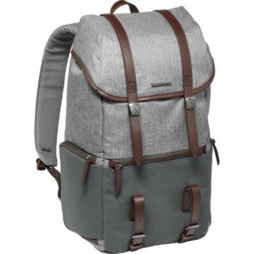 Manfrotto Windsor Camera and Laptop Backpack for DSLR (Gray) price in india features reviews specs