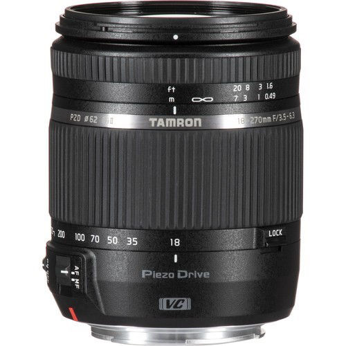 Buy Tamron 18-270mm Di II VC PZD Lens for Canon EF in - Main Image