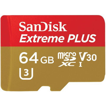 buy SanDisk 64GB Extreme PLUS UHS-I microSDXC Memory Card with SD Adapter in India imastudent.com
