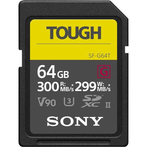 buy Sony 64GB SF-G Tough Series UHS-II SDXC Memory Card in India imastudent.com