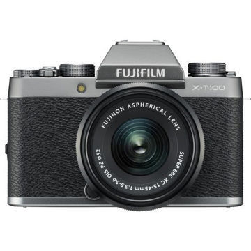buy FUJIFILM X-T100 Mirrorless Digital Camera with 15-45mm Lens (Dark Silver) in India imastudent.com