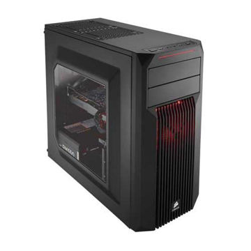 CORSAIR CARBIDE SERIES SPEC 02 RED MID-TOWER GAMING CABINET - CC-9011057-WW price in india features reviews specs