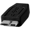 buy Tether Tools TetherPro USB 3.0 Male Type-A to USB 3.0 Micro-B Cable (15', Black) in India imastudent.com