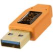 buy Tether Tools USB 3.0 Type-A Male to Micro-USB Right-Angle Male Cable (15', Orange) in India imastudent.com