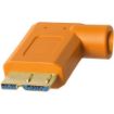 buy Tether Tools USB 3.0 Type-A Male to Micro-USB Right-Angle Male Cable (15', Orange) in India imastudent.com