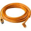 buy Tether Tools USB 3.0 Type-A Male to Micro-USB Right-Angle Male Cable (15', Orange) in India imastudent.com