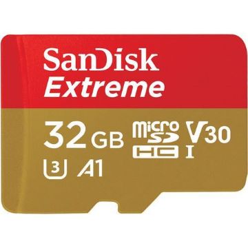 buy SanDisk 32GB Extreme UHS-I microSDHC Memory Card with SD Adapter in India imastudent.com