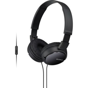 Sony MDR-ZX110AP Extra Bass Smartphone Headset (Black) price in india features reviews specs