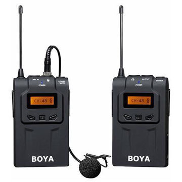 buy BOYA BY-WM6 Omni-Directional Wireless Lavalier Microphone System for DSLR Cameras & Camcorders Online in india