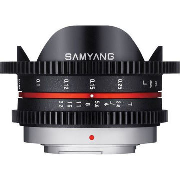 Samyang 7.5mm T3.8 Cine UMC Fisheye Lens for Micro Four Thirds Mount in India imastudent.com