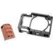 buy SmallRig 2082 Cage with Wooden Handgrip for Sony a6000/a6300 in India imastudent.com