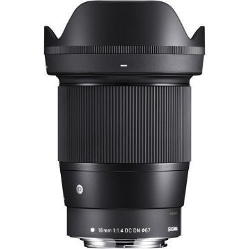 buy Sigma 16mm f/1.4 DC DN Contemporary Lens for Canon EF-M in India imastudent.com