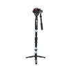 buy Sirui P-204S 4-Section Aluminium Photo/Video Monopod with VH-10 Head in India imastudent.com