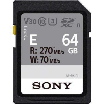 buy Sony 64GB SF-E Series UHS-II SDXC Memory Card in India imastudent.com
