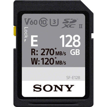 buy Sony 128GB SF-E Series UHS-II SDXC Memory Card in India imastudent.com